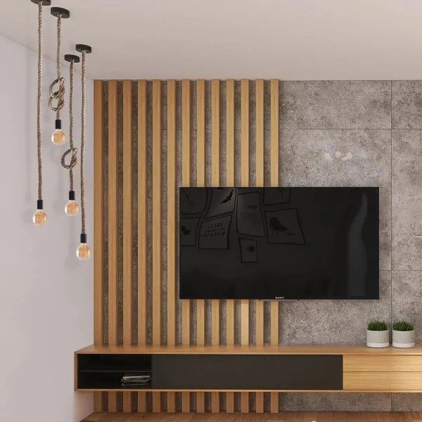 LED Luster na lanku ROPE 1xE27/8W/230V