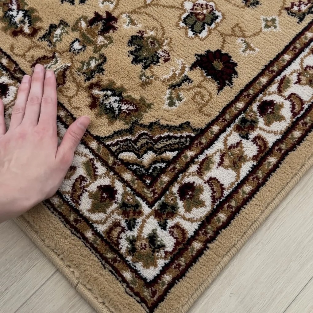 Behúň Sincerity Royale Sherborne Beige, 60x230, béžová, chodba / predsieň, Flair Rugs