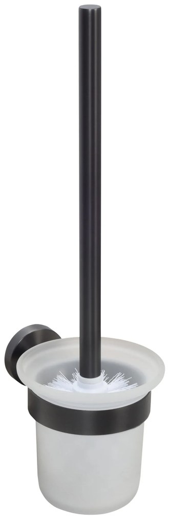 BISK Erga Skala, nástenná toaletná WC kefa, grafitová, ERG-08400