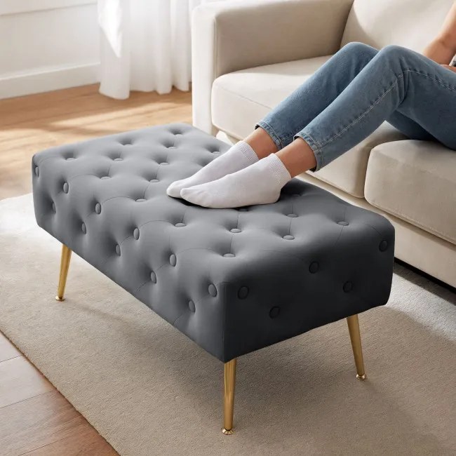 Taburetka MADRID sivá