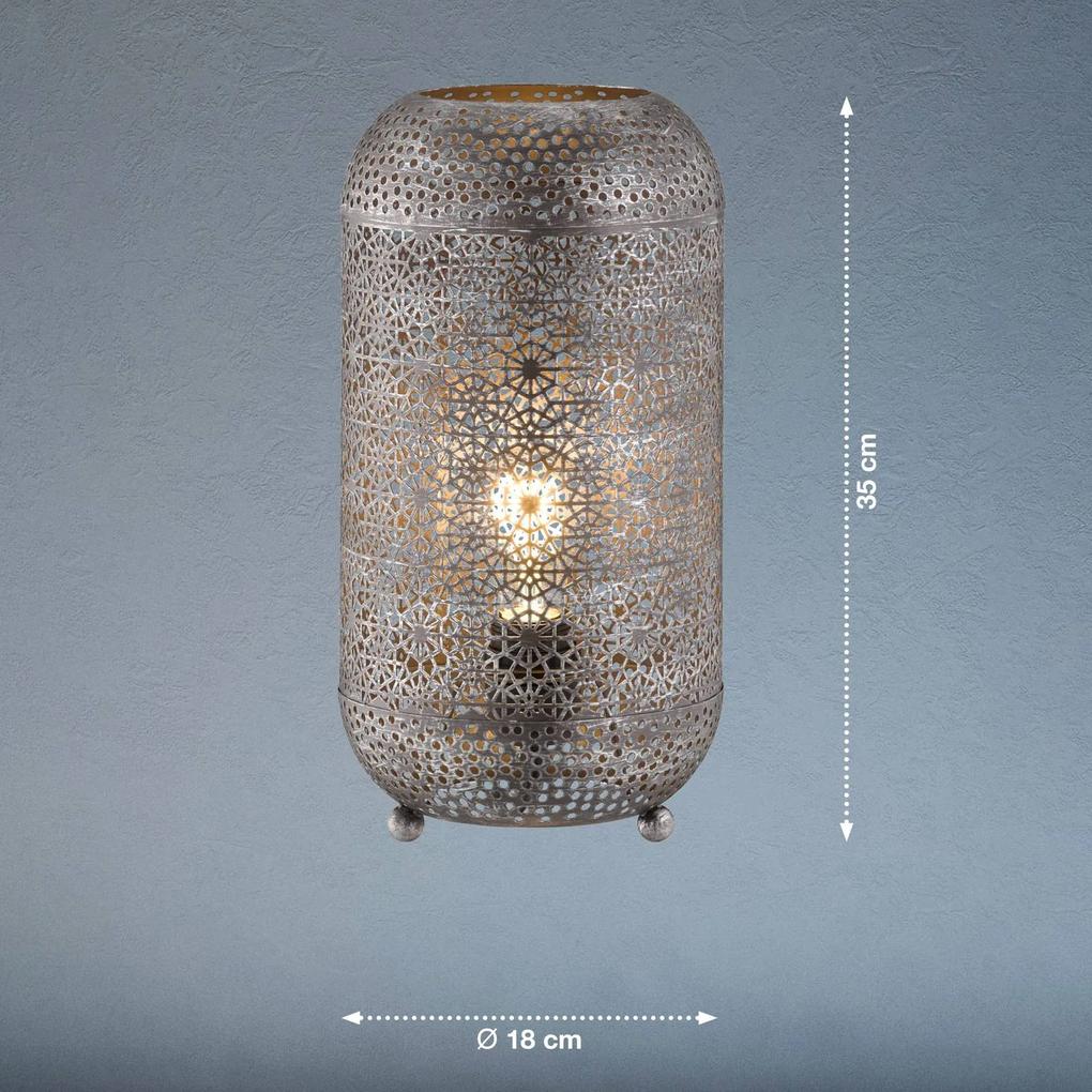 Stolná lampa Velvet, výška 35 cm, Ø 18 cm