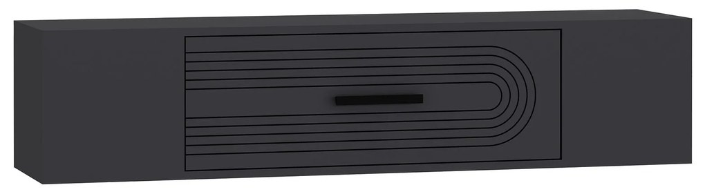 TV stolík/skrinka Kondor C (antracit). Akcia -16%. Vlastná spoľahlivá doprava až k Vám domov. 1127731