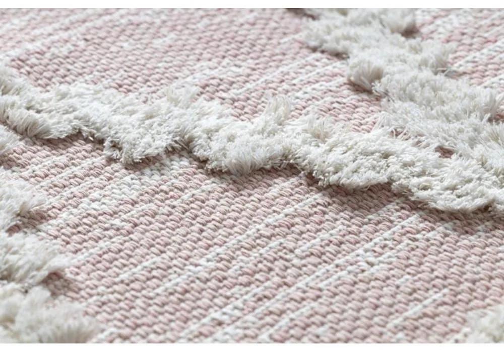 Kusový koberec Claris ružový 155x220cm