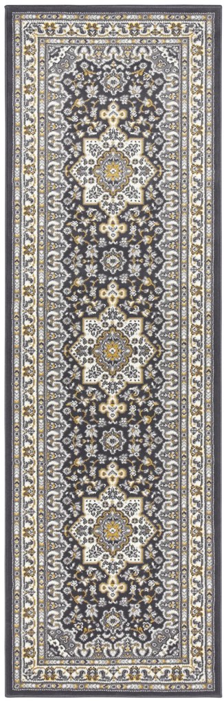 Nouristan - Hanse Home koberce Kusový koberec Mirkan 104106 Darkgrey - 120x170 cm