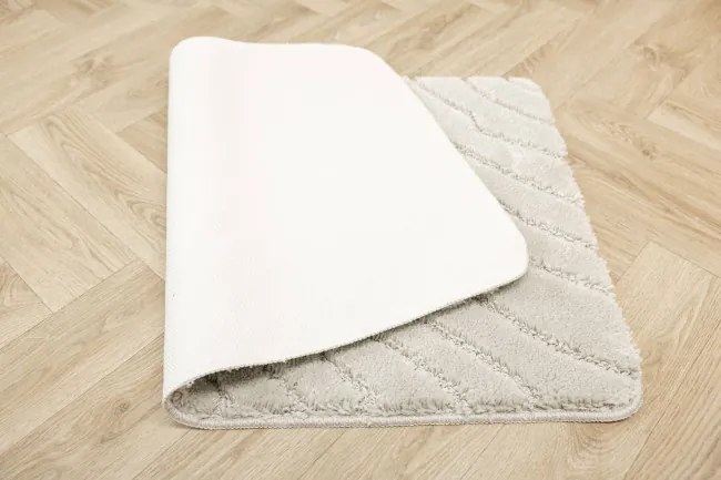 Kúpeľňový koberček Otis svetlosivý