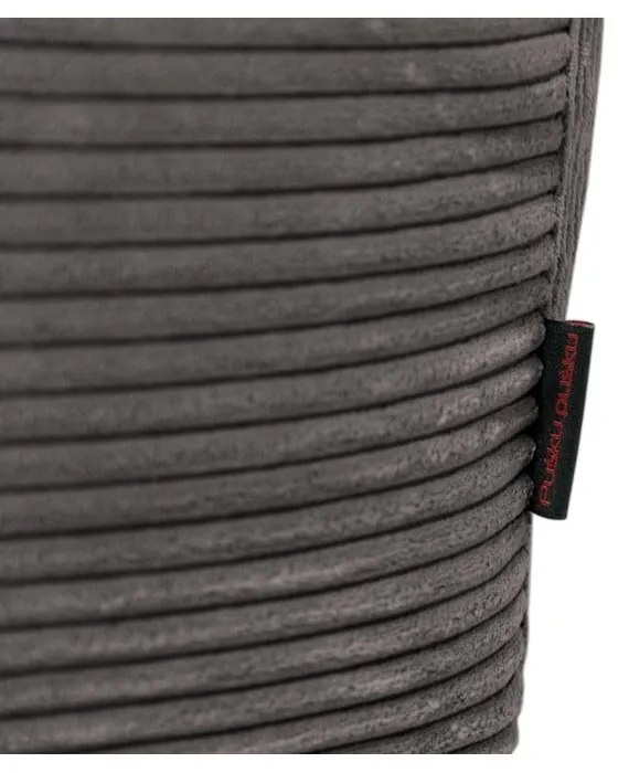 Menčestrový sedací vak v horčicovej farbe Sofa Lounge – SLOWDOWN