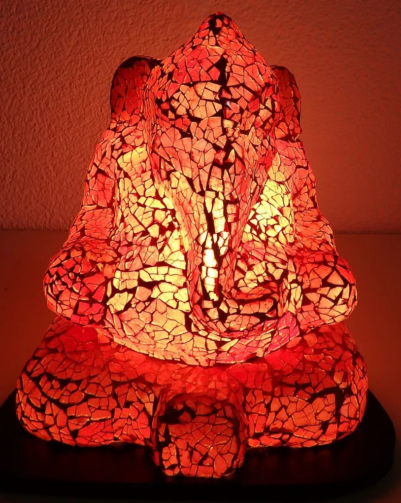 Lampa stolná GANESH, 26 cm, ručná práca