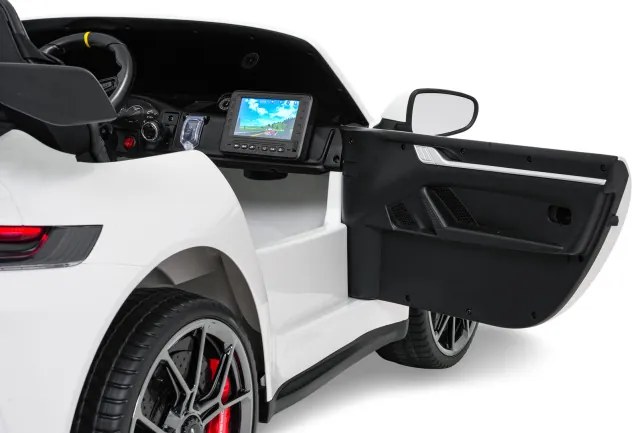 Elektrické autíčko Porsche 911 GT3 MP4 biele