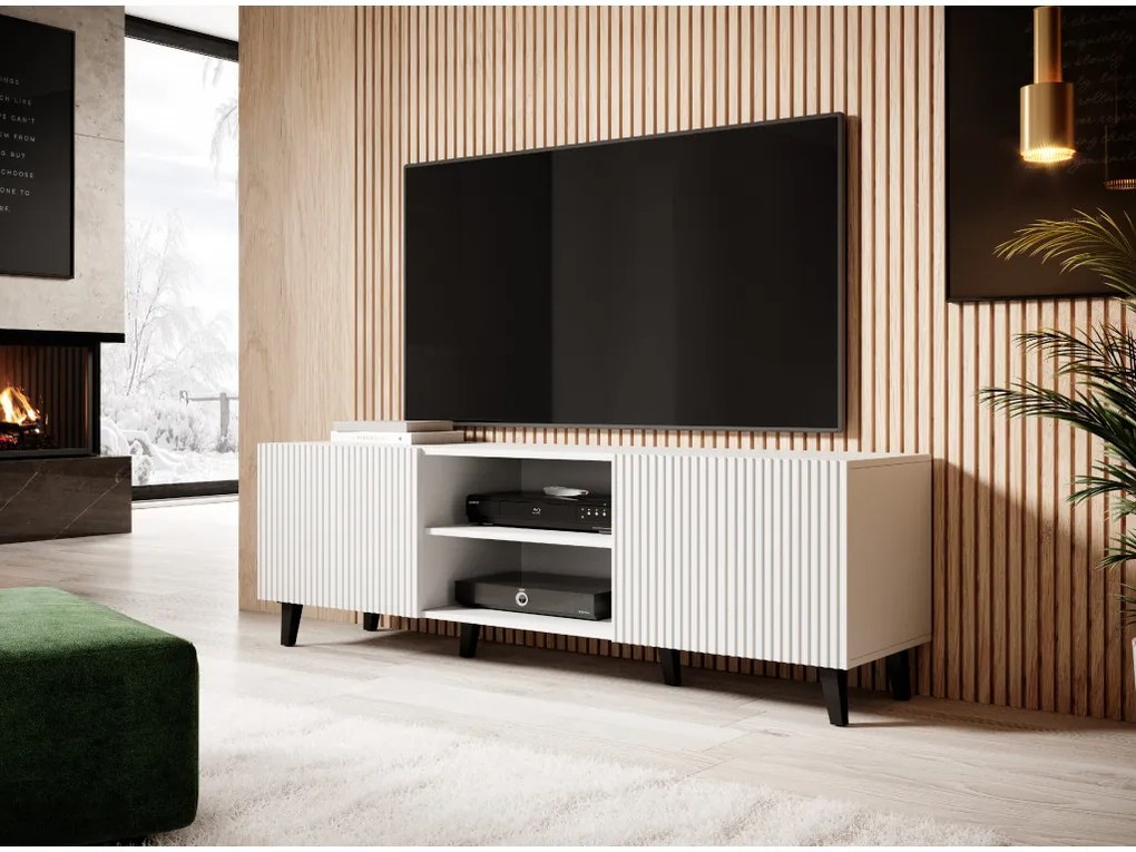Cama Biely TV stolík Pafos 2D
