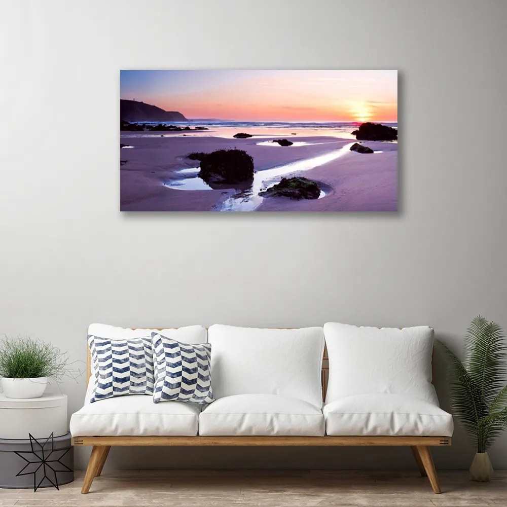Obraz Canvas Pláž príroda 125x50 cm