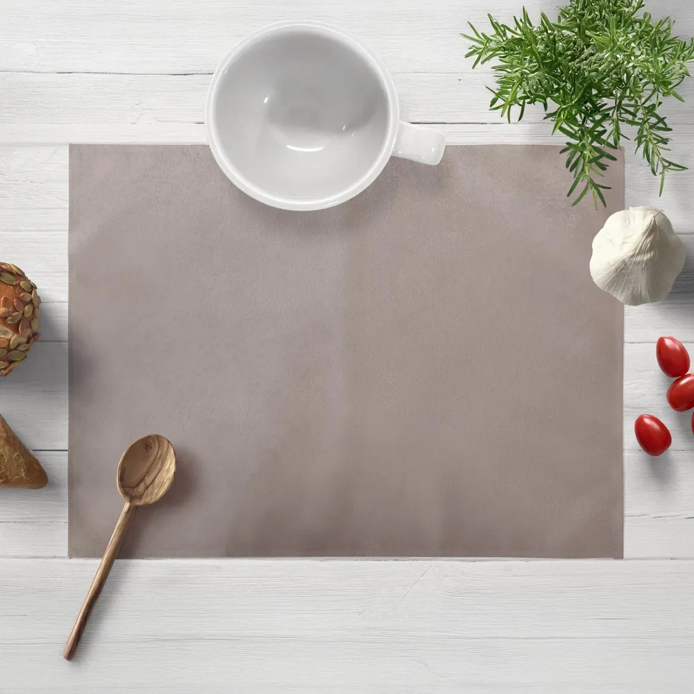 Biante Zamatové prestieranie na stôl Velvet Prémium SVP-015 Latte 30x40 cm