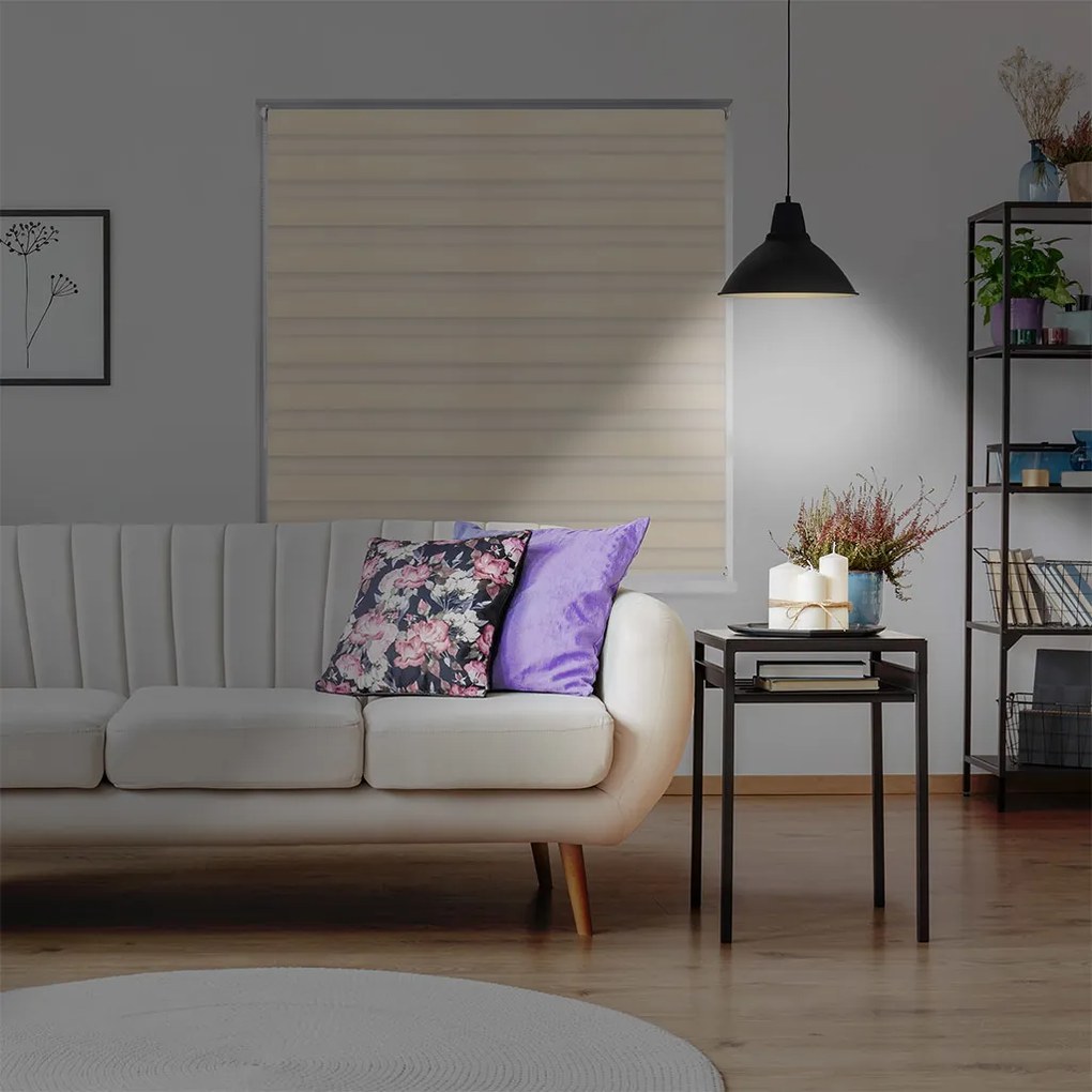 Roleta Den a noc, BASIC, Mandle, A 005e , 67 x 150 cm