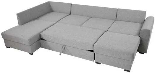 Rohová rozkladacia pohovka Astana Premium, Dostupné poťahy: Zoya 03, Strana: ľavá