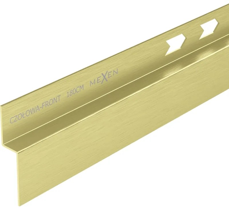 Mexen Line-B lišta 180 cm, zlatá matná, 185503180U