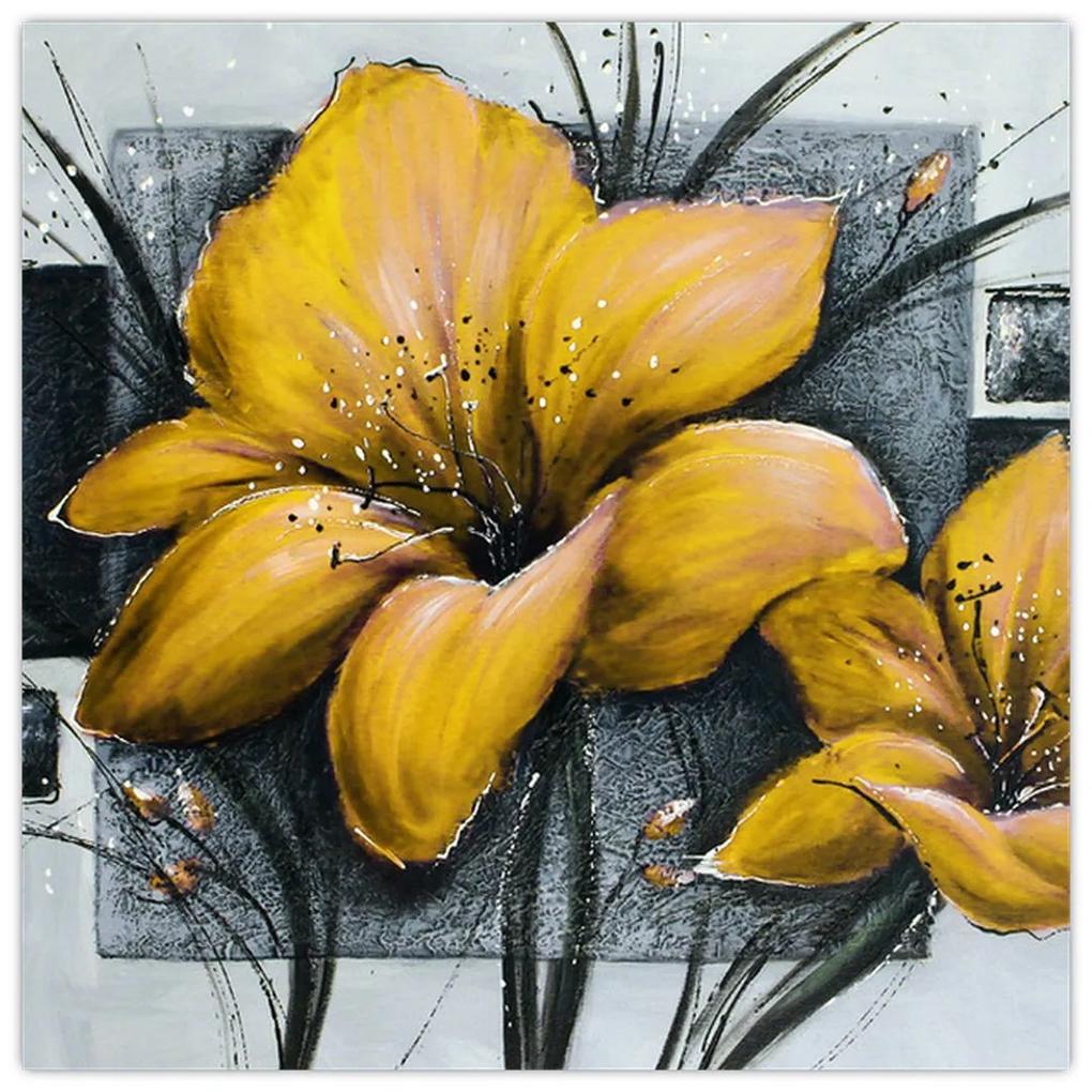 Obraz žlté kvety