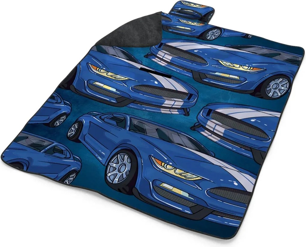 Sablio Plážová deka Mustang Pattern: 200x140 cm