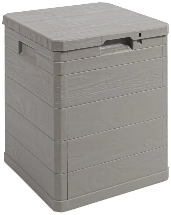 WOODYS záhradný plastový úložný box 90 L, svetlo šedá