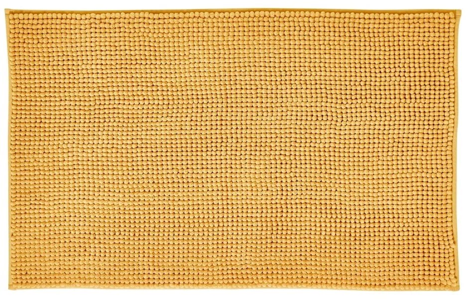 Žltá kúpeľňová predložka 80x50 cm Bobble - Catherine Lansfield