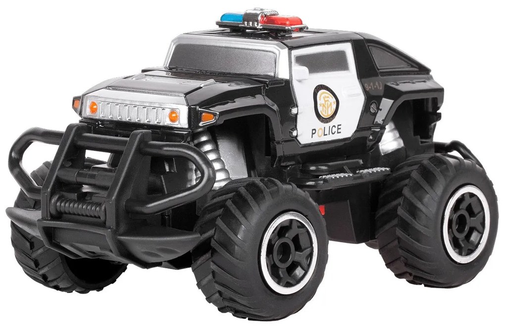 Rebel ZAB0113 Terénne mini RC auto POLICAJT, diaľkové ovládanie (1:43)