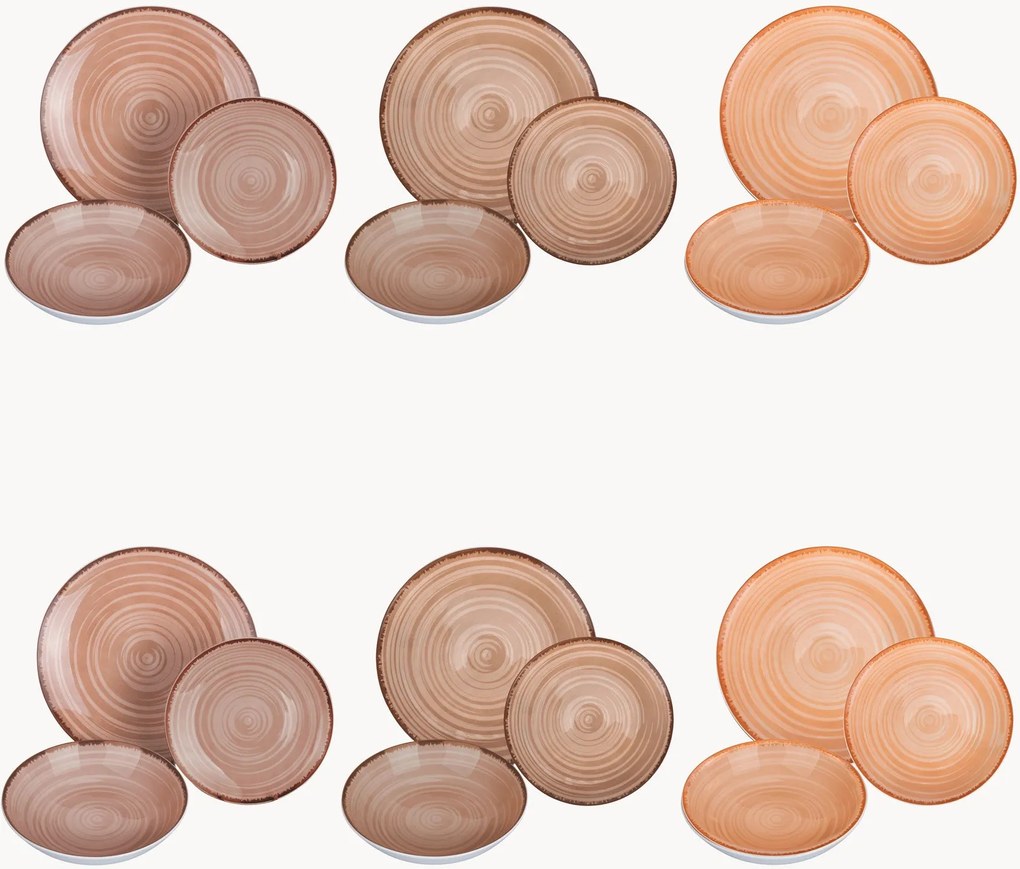 Súprava riadu Baita, 6 osôb, 18 ks