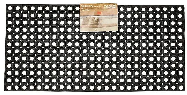 Rohožka gumená dieravaná 100x50 cm