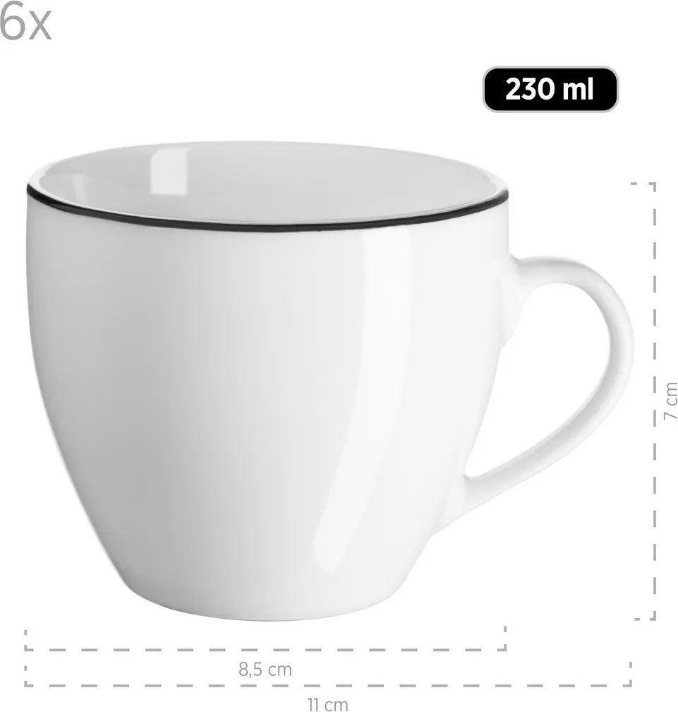 Mäser Súprava na kávu 18 ks NOLA