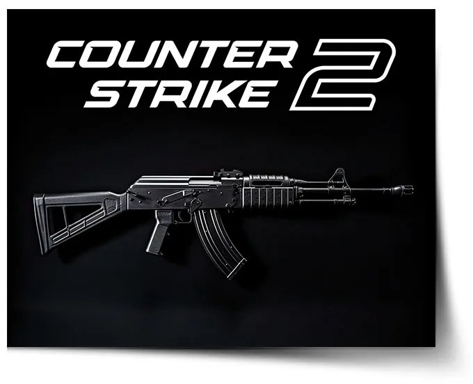 Sablio Plagát Counter Strike 2 AK - 90x60 cm