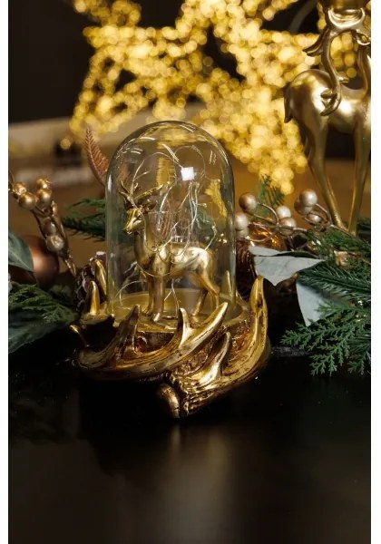 LED Vianočná dekorácia 12xLED/3xAAA teplá biela