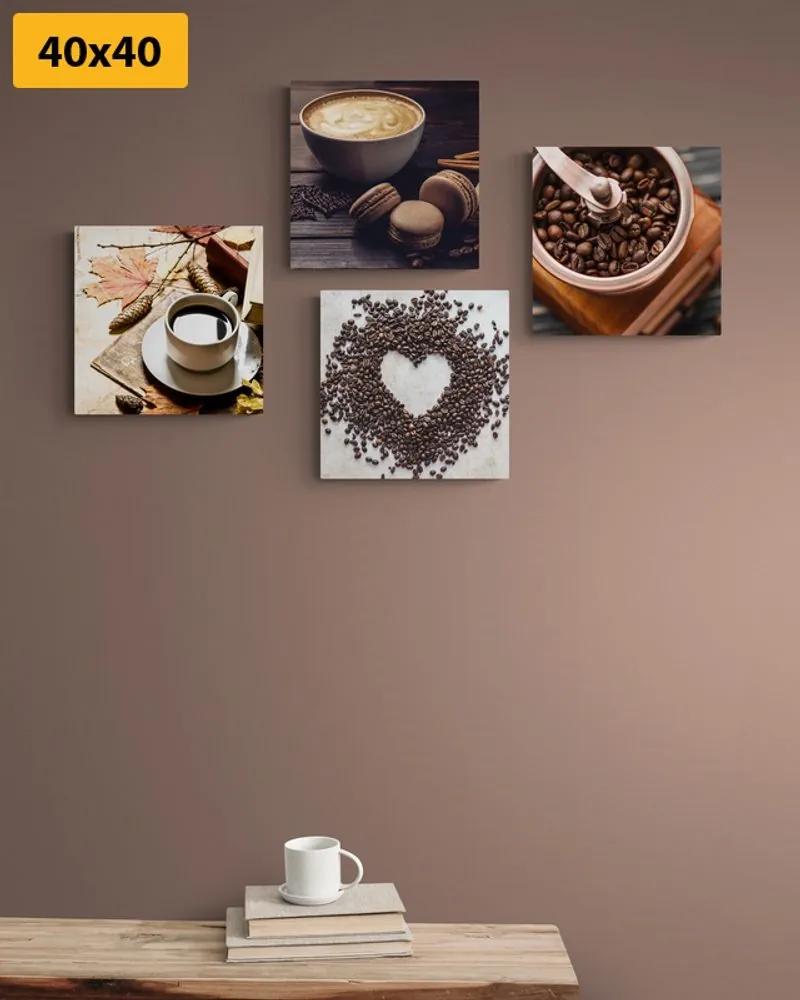 Set obrazov čaro kávy - 4x 60x60
