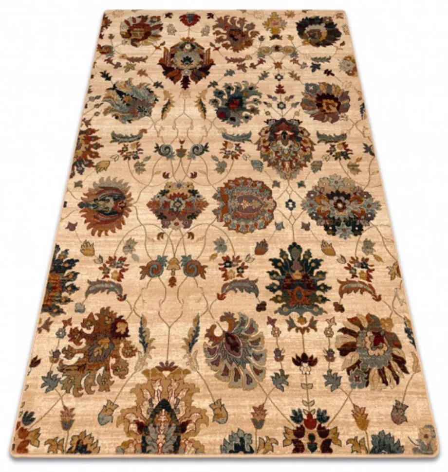 Vlnený kusový koberec Latica krémový 235x350cm