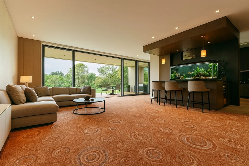 ITC, Koberec metráž Drops 33, na mieru, šíře 4m,5m, béžová, filc, chodba / predsieň