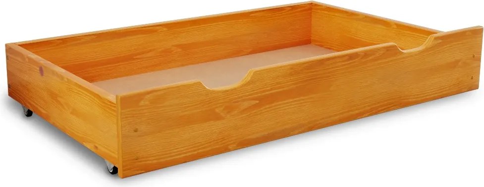 Úložný box pod posteľ 200 cm, jelša