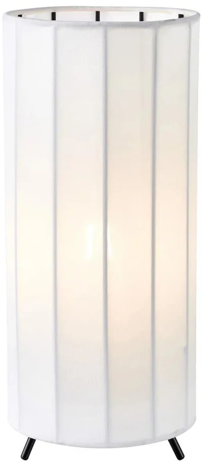 Čierno-biela stolová lampa s textilným tienidlom (výška 31,5 cm) Hikari – Markslöjd