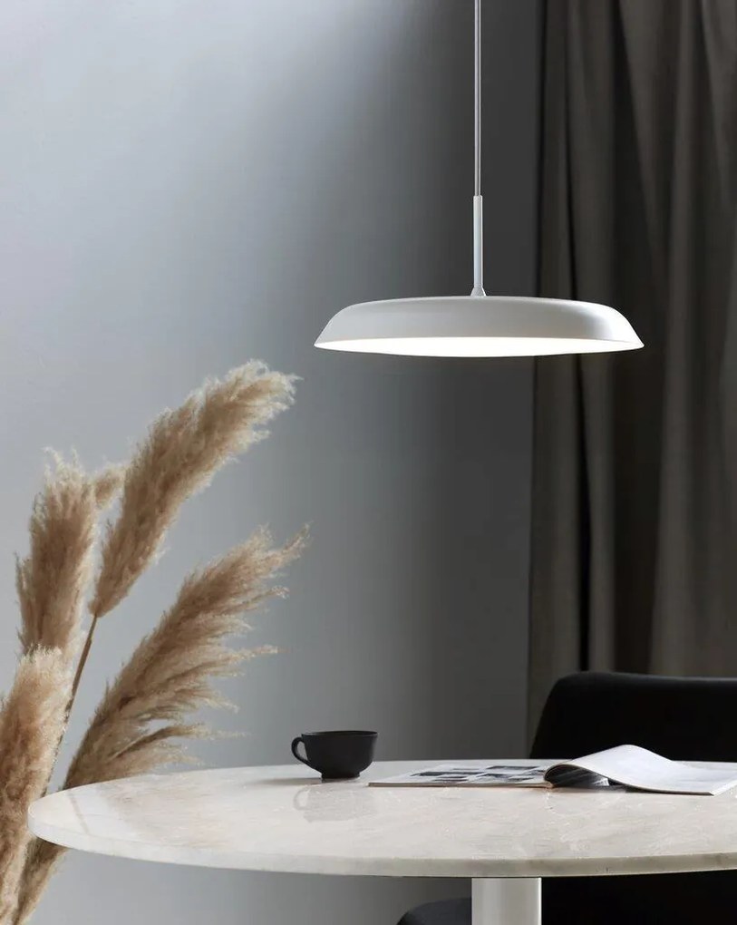 PISO | minimalistická závesná lampa Farba: Biela