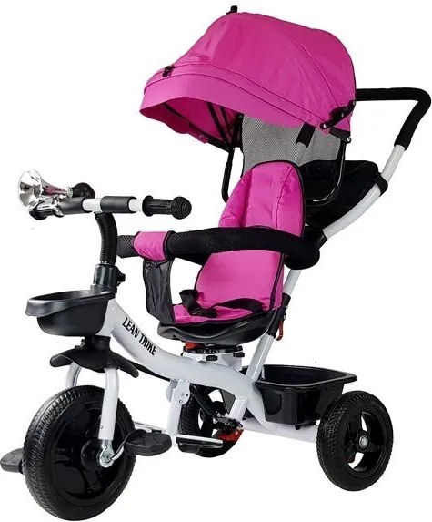 LEAN Toys Detská trojkolka PRO300 ružová