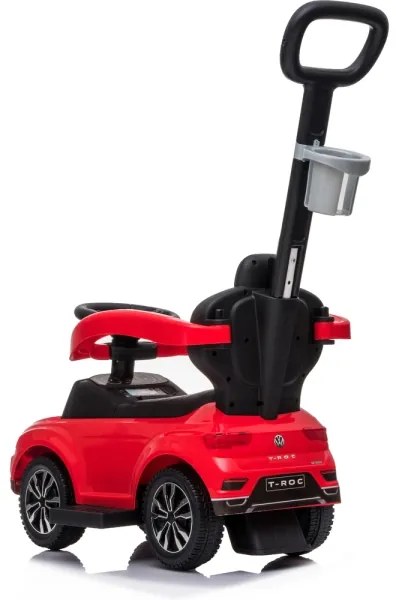 Odrážadlo Volkswagen 3v1 červená/čierna