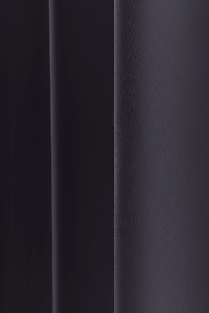 Tmavosivý záves OXFORD 140x250 cm Zavesenie: Riasiaca páska