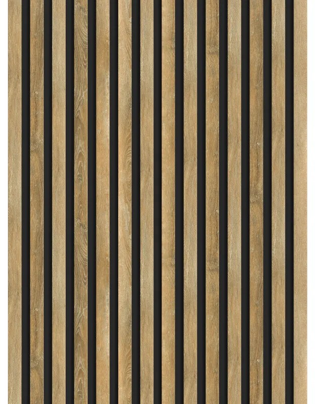 Mexen Lam-B, stenové lamely 275 × 31,5 cm, HDF doska 4 mm, dub medový, S100-275317-2812-066