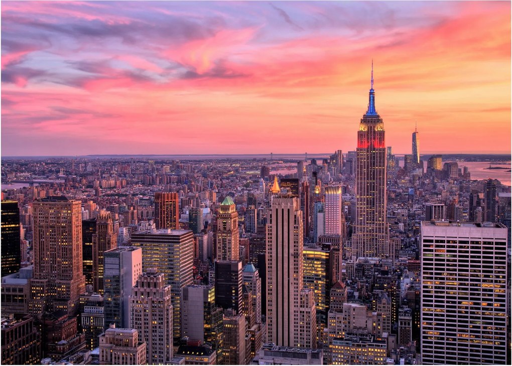 Sklenený obraz - New York (70x50 cm)