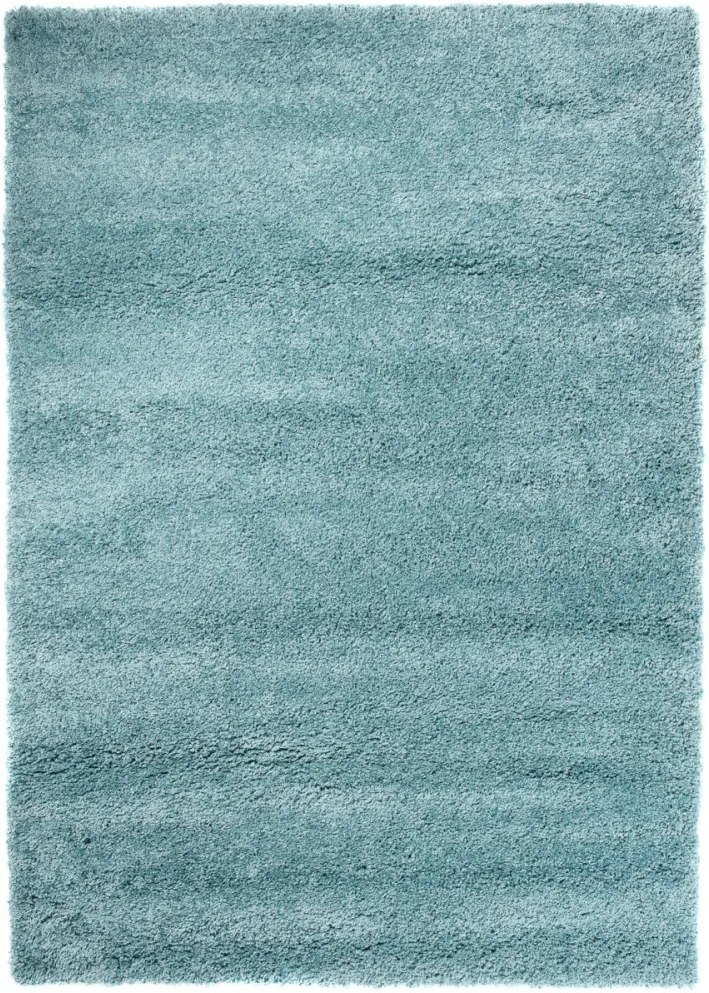Kusový koberec Shaggy vlas 50 mm tyrkysový, Velikosti 160x220cm