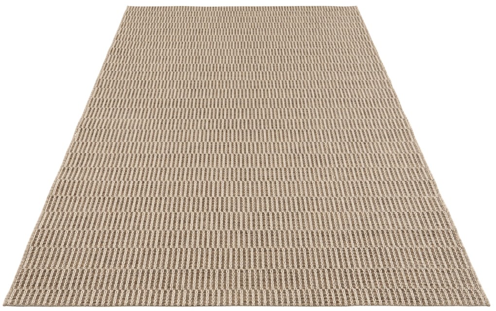 Kusový koberec Brave 103608 Cream z kolekcie Elle – na von aj na doma, 80x150, béžová, chodba / predsieň, ELLE Decoration