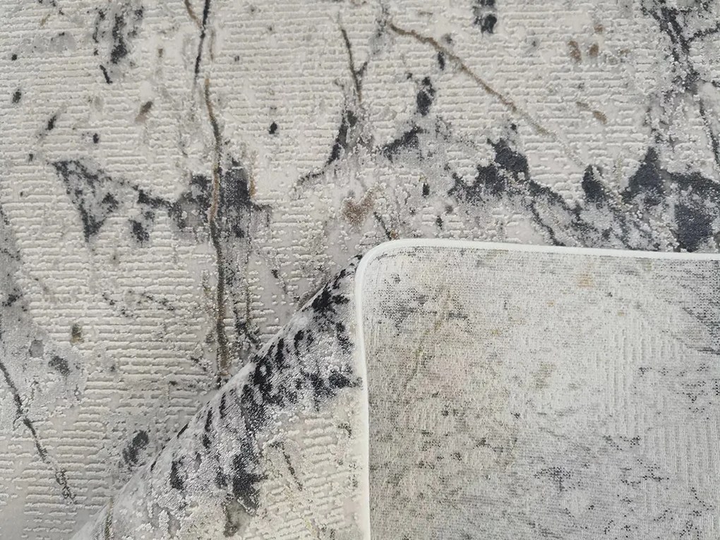 Berfin Dywany, Kusový koberec Crean 19141 Grey, 200x290, šedá, obývacia izba