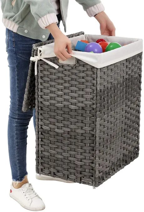 Ručne tkaný kôš na bielizeň 90 l LCB51WT