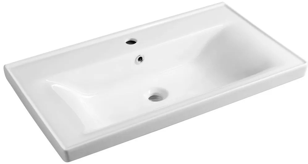 Aqualine Aqualine, SAVA 80 nábytkové umývadlo 80x46x16,5 cm, 2080