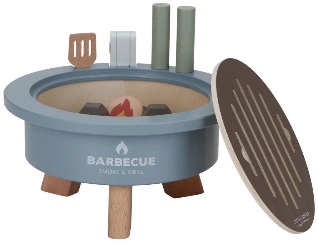 Barbecue sada drevená