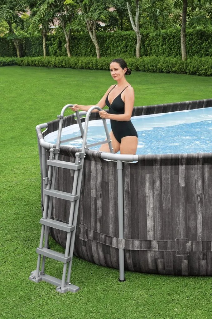 Bazén 610 x 366 x 122 cm Power Steel BESTWAY - 5611R