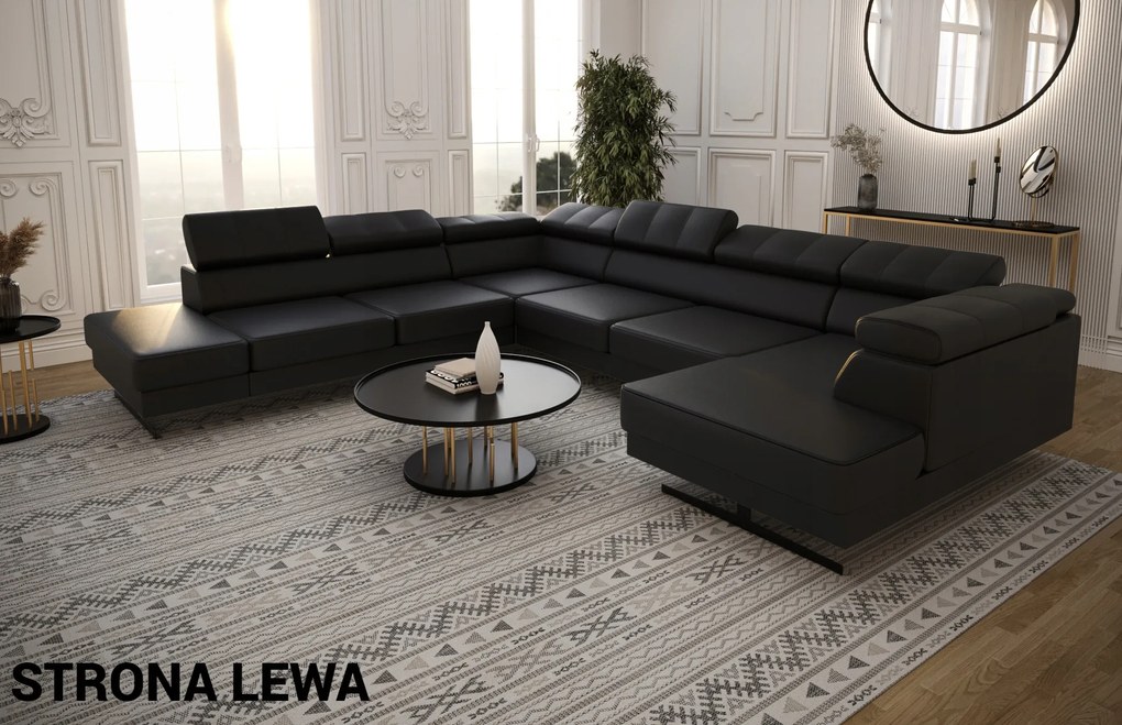 Meble Górecki Rohová sedačka do obývačky Emporio Max II Glamour Górecki