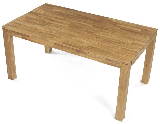 Autronic BONTEC Jedálenský stôl 160x90cm, masív, prírodný, DS-H160 DUB Farba: Prírodné
