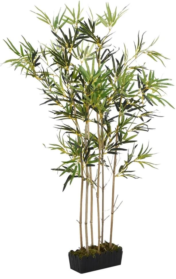 Umelý bambusový strom 1288 listov 180 cm zelený 358974