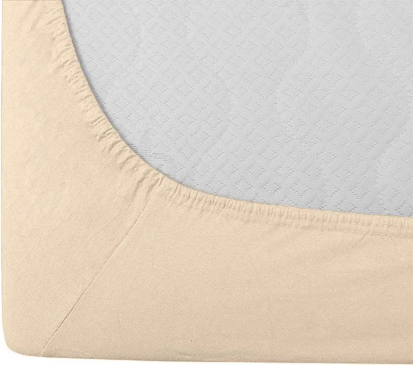 Jersey plachta svetlo béžová 90 x 200 cm